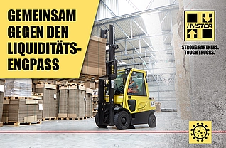 Leasing Aktion HYSTER - 3 Monate ratenfrei Leasing Aktion HYSTER - 3 Monate ratenfrei
