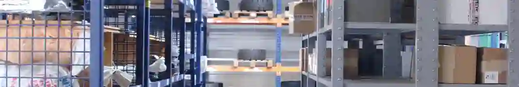 Bild vom Ersatzteillager
